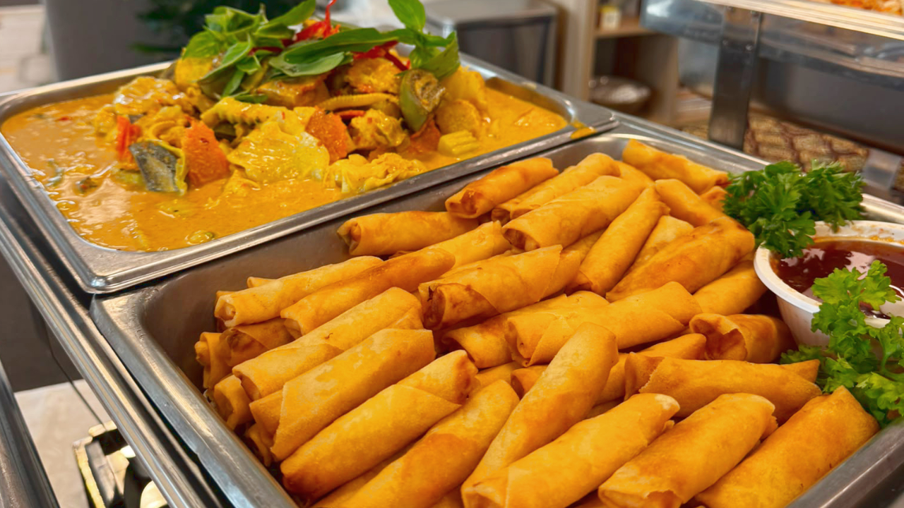 Vegan Essential Thai catering dishes