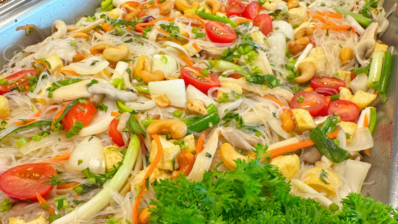 Vegan Supreme Thai catering dishes